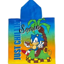 Poncho-Telo Mare Spugna SEGA Sonic