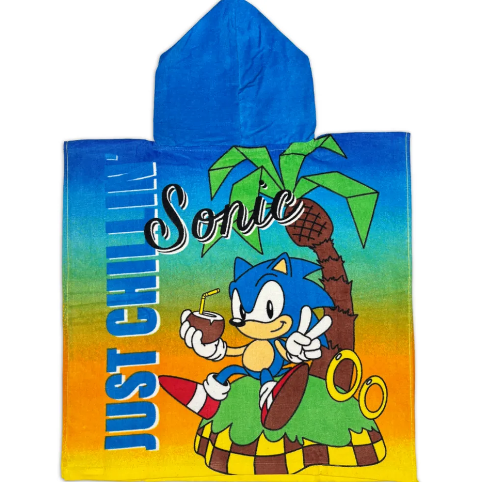 Poncho-Telo Mare Spugna SEGA Sonic