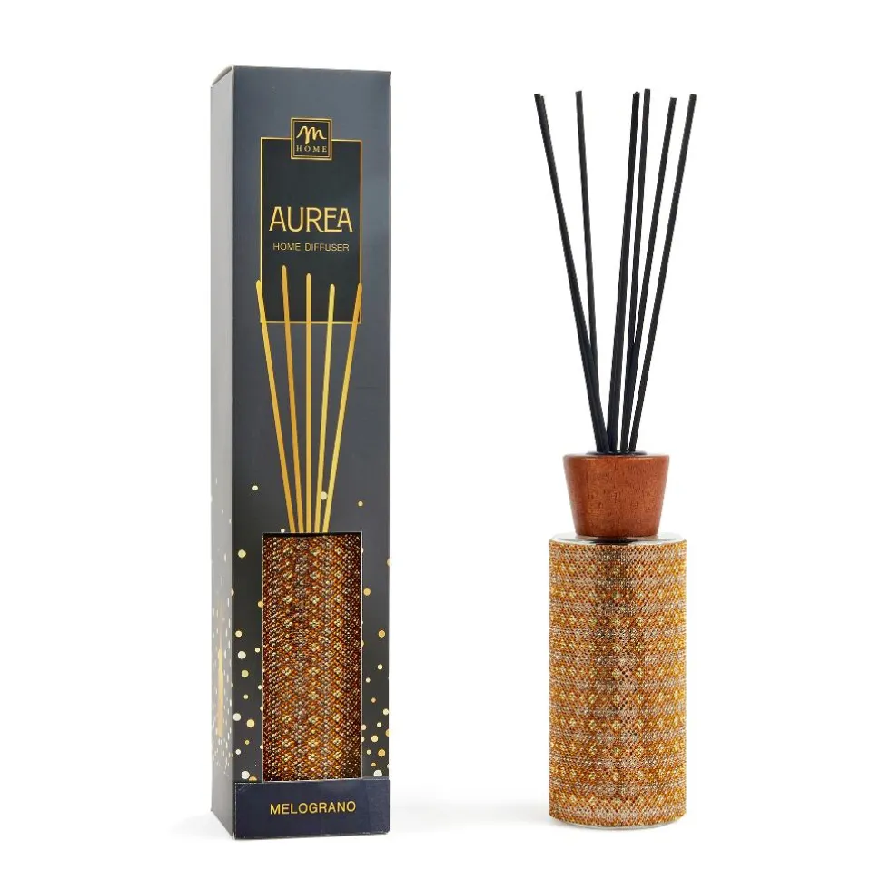Profumatore per ambiente in Vetro con strass Melograno 200 ml