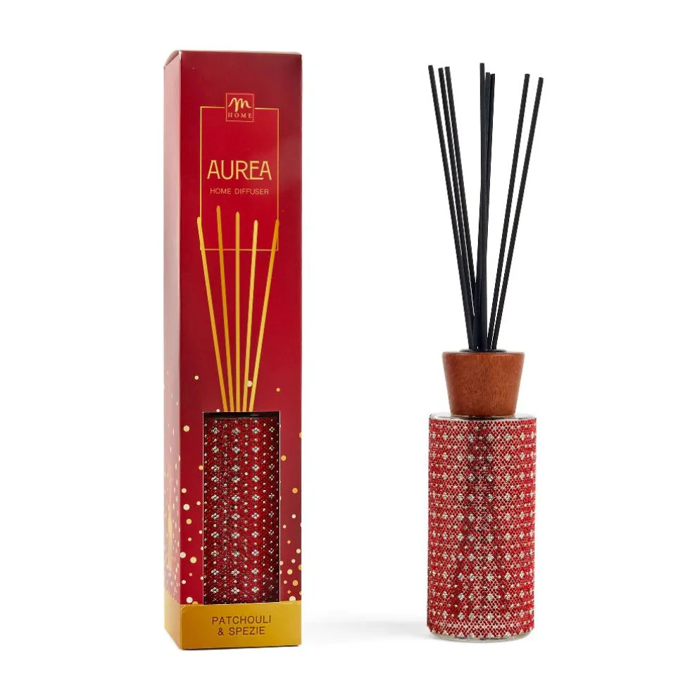 Profumatore per ambiente in Vetro con strass Patchouli & Spezie 200 ml