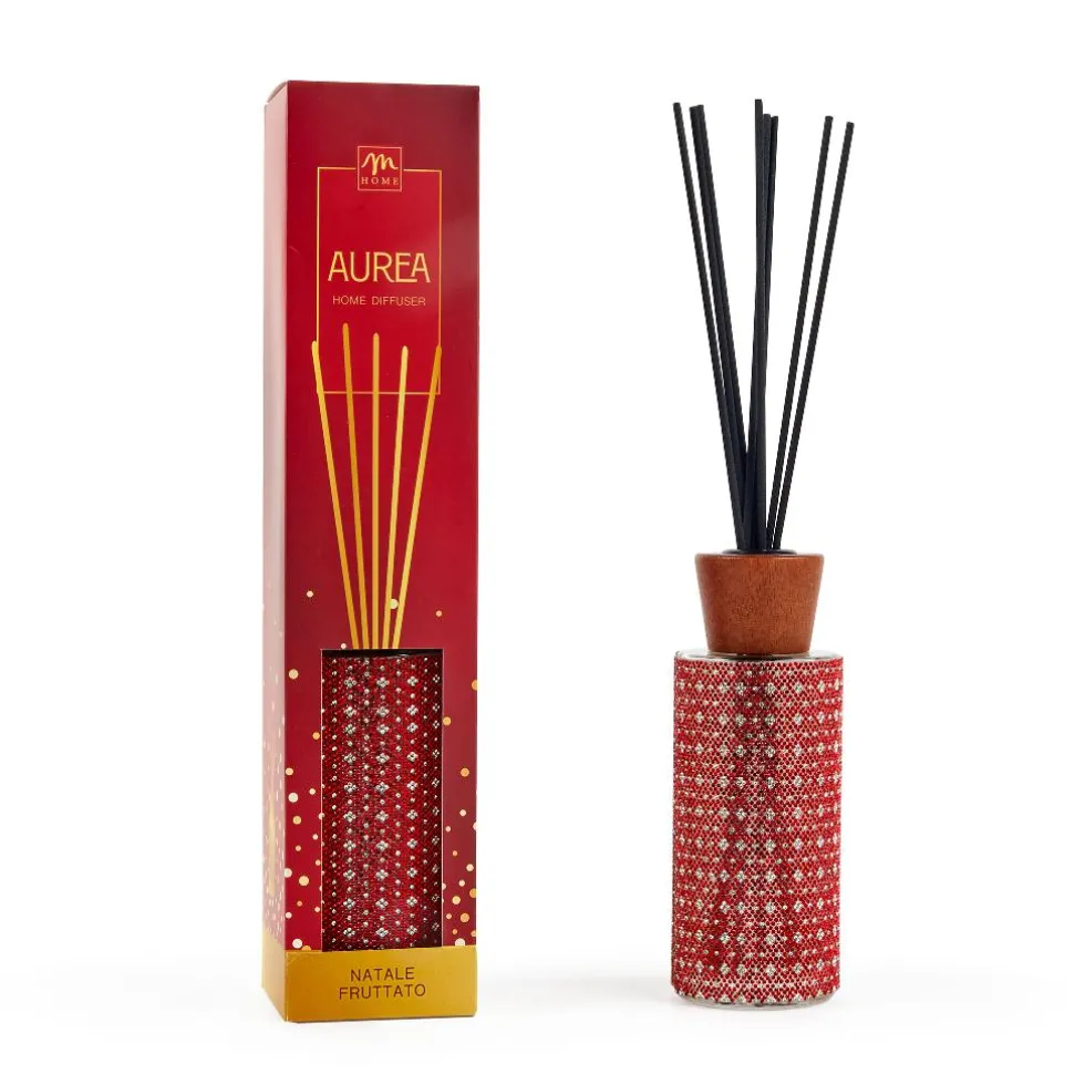 Profumatore per ambiente in Vetro con strass Christmas Fruit 200 ml