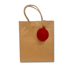 Sacchetto regalo Natural H 23 x 19 soffietto da 10 cm