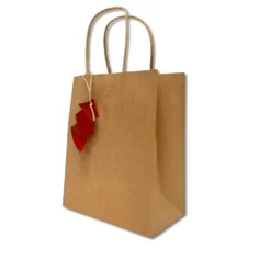 Sacchetto regalo Natural H 23 x 19 soffietto da 10 cm
