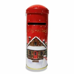 Salvadanaio Cassetta della Posta Happy Holidays