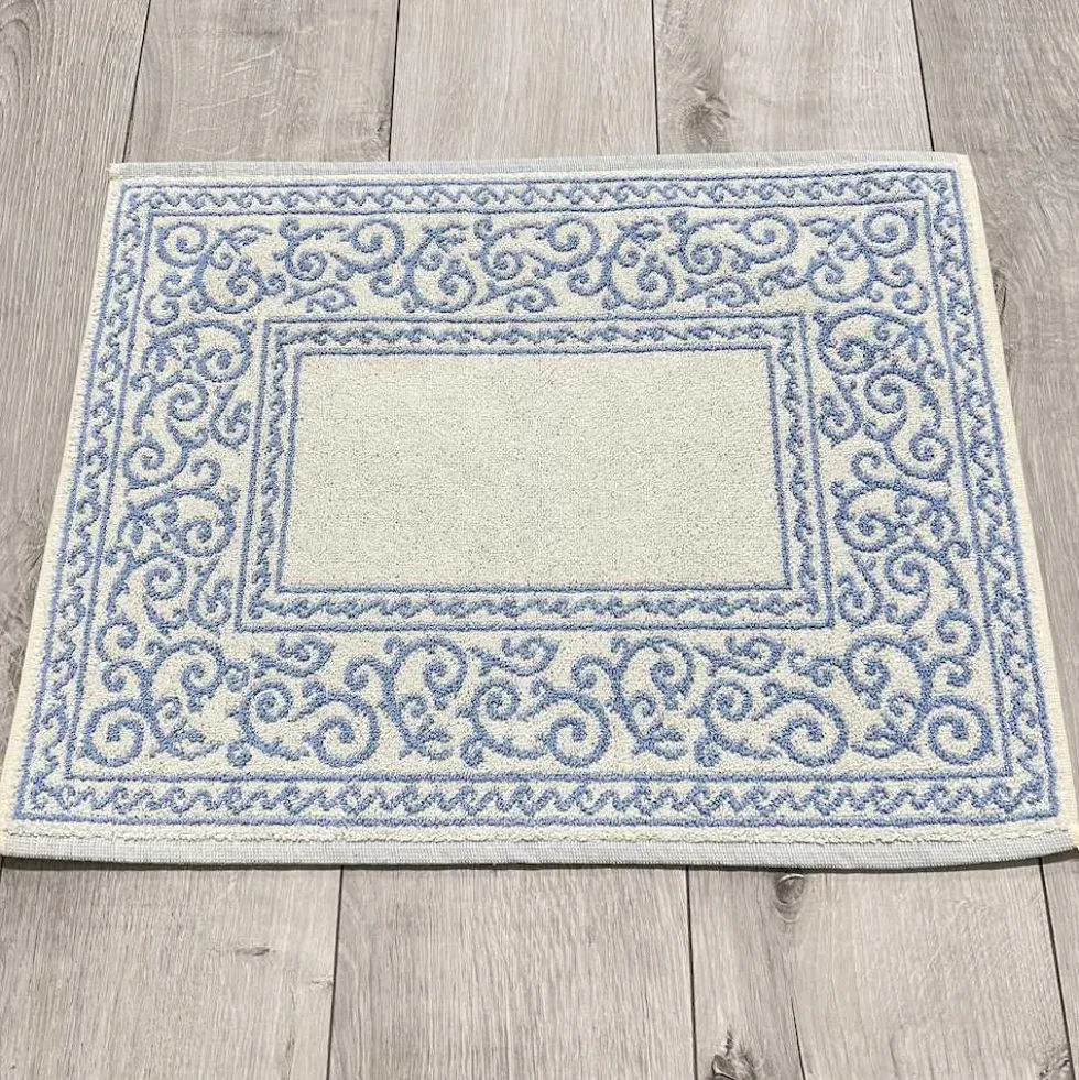 Scendidoccia barocco doubleface azzurro
