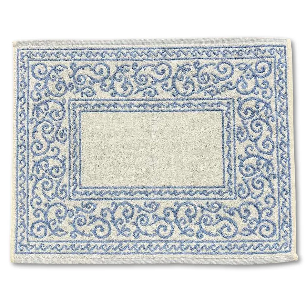Scendidoccia barocco doubleface azzurro