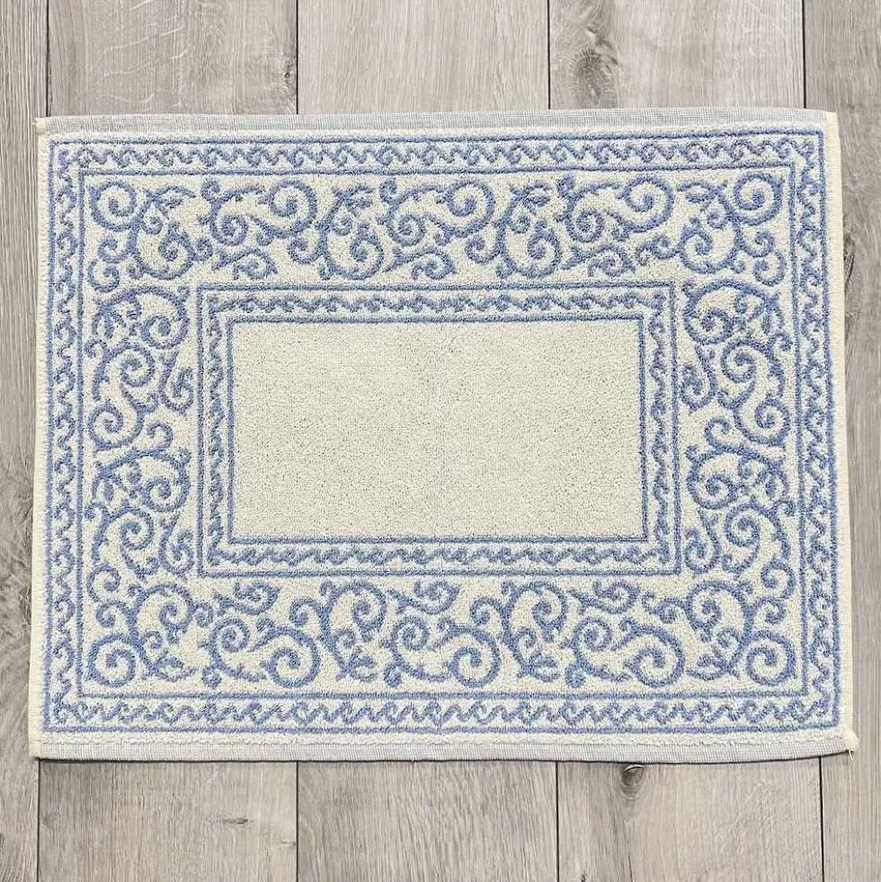 Scendidoccia barocco doubleface azzurro