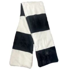 Sciarpa Riscaldabile Tifoso Bianco - Nero