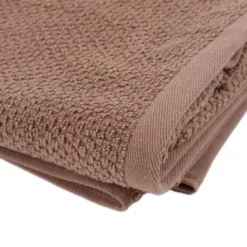 Set 3 Asciugamani chicco di riso Marrone Cioccolato