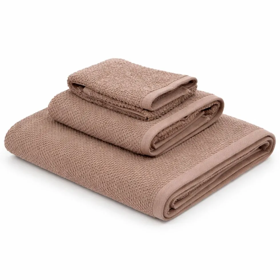 Set Bagno chicco di riso Marrone Cioccolato