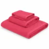 Set Bagno chicco di riso Rosso Fragola