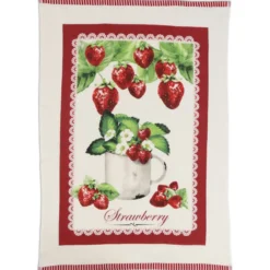 Set 6 Canovacci cucina spugna Country Tutti Frutti