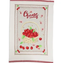 Set 6 Canovacci cucina spugna Country Tutti Frutti
