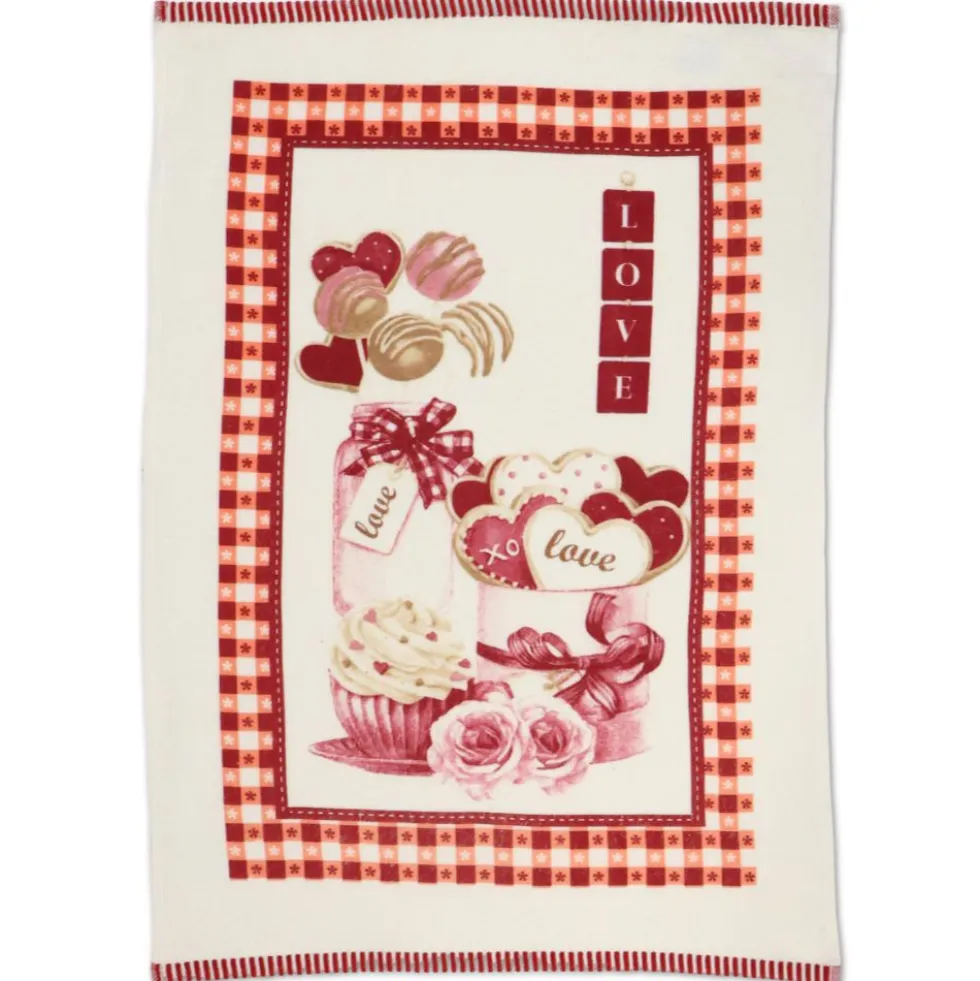 Set 6 Canovacci cucina spugna Country Nature