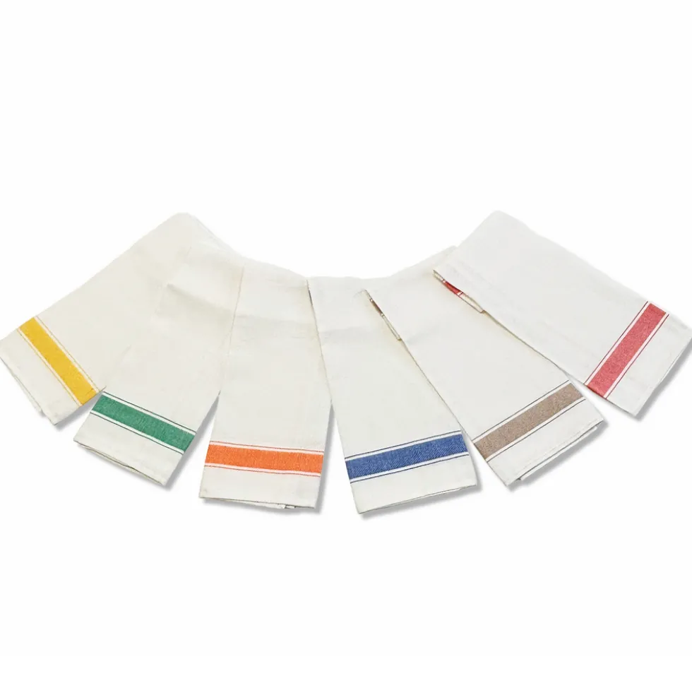 Set 6 Canovacci Gourmet 50 x 70 cotone spigato