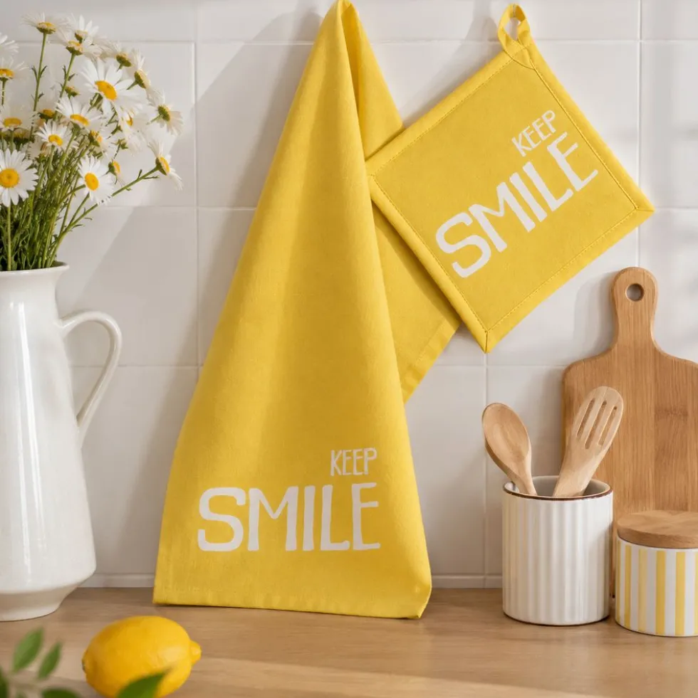 Set Canovaccio + Presina Spring Keep Smile