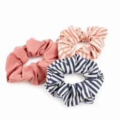 Set Elastici Scrunchies in Cotone Love Boat