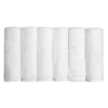Set 6 lavette bianco