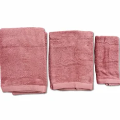 Set 3 pezzi asciugamani 500 gr melodie rosa