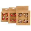 Set 4 portatovaglioli in metallo laccato Macchinina