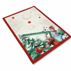 Set 2 Strofinacci Stampa digitale Pax Natale