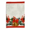 Set 2 Strofinacci Stampa digitale Clop Natale