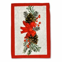Set 2 Strofinacci Stampa digitale Clop Natale