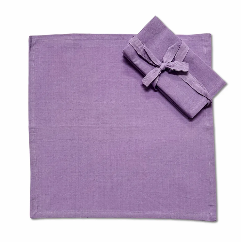 Set 4 tovaglioli lavanda