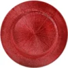 Sottopiatto in PVC Agnes Rosso 33 cm