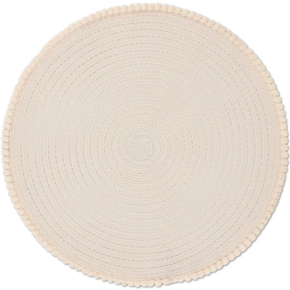 Sottopiatto Intrecciato Panna 38 cm