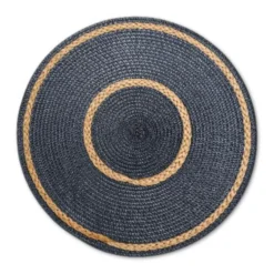 Sottopiatto Intreccio Naturale Blu 38 cm