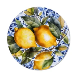Sottopiatto Limoni e Foglie 33 cm