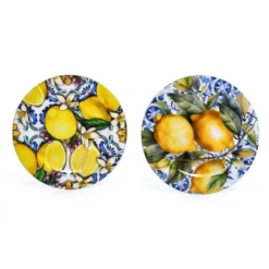 Sottopiatto Limoni e Foglie 33 cm