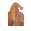 Tagliere Babbo Natale sagomato in Legno Naturale 37x25x1.5 cm