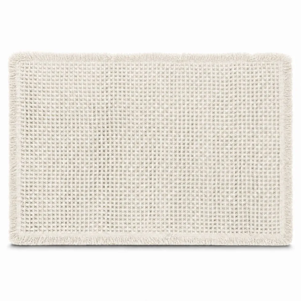 Tappeto antiscivolo Bees nido d'ape Crema 60x120