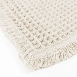 Tappeto antiscivolo Bees nido d'ape Crema 60x120