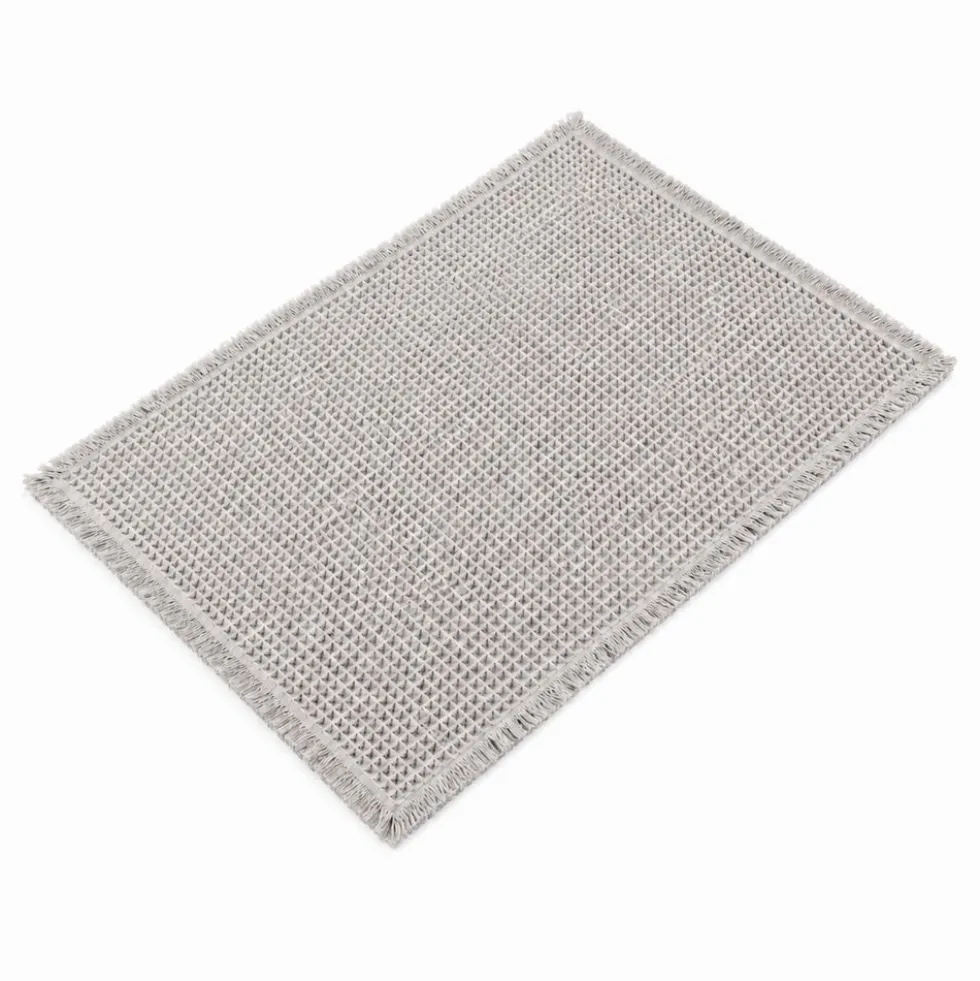 Tappeto antiscivolo Bees nido d'ape Grigio 60x120