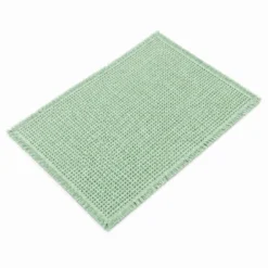 Tappeto antiscivolo Bees nido d'ape Salvia 50x80