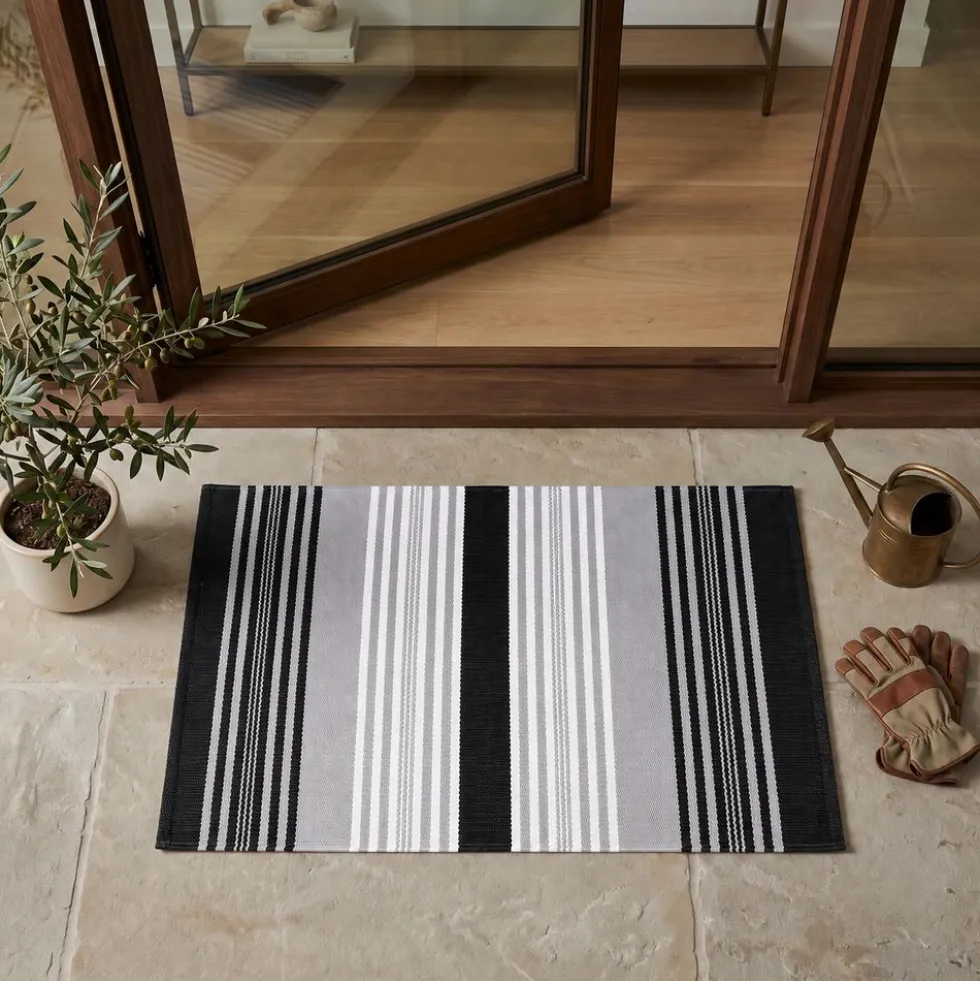 Tappeto antiscivolo Delfi cordura Grigio 50x80