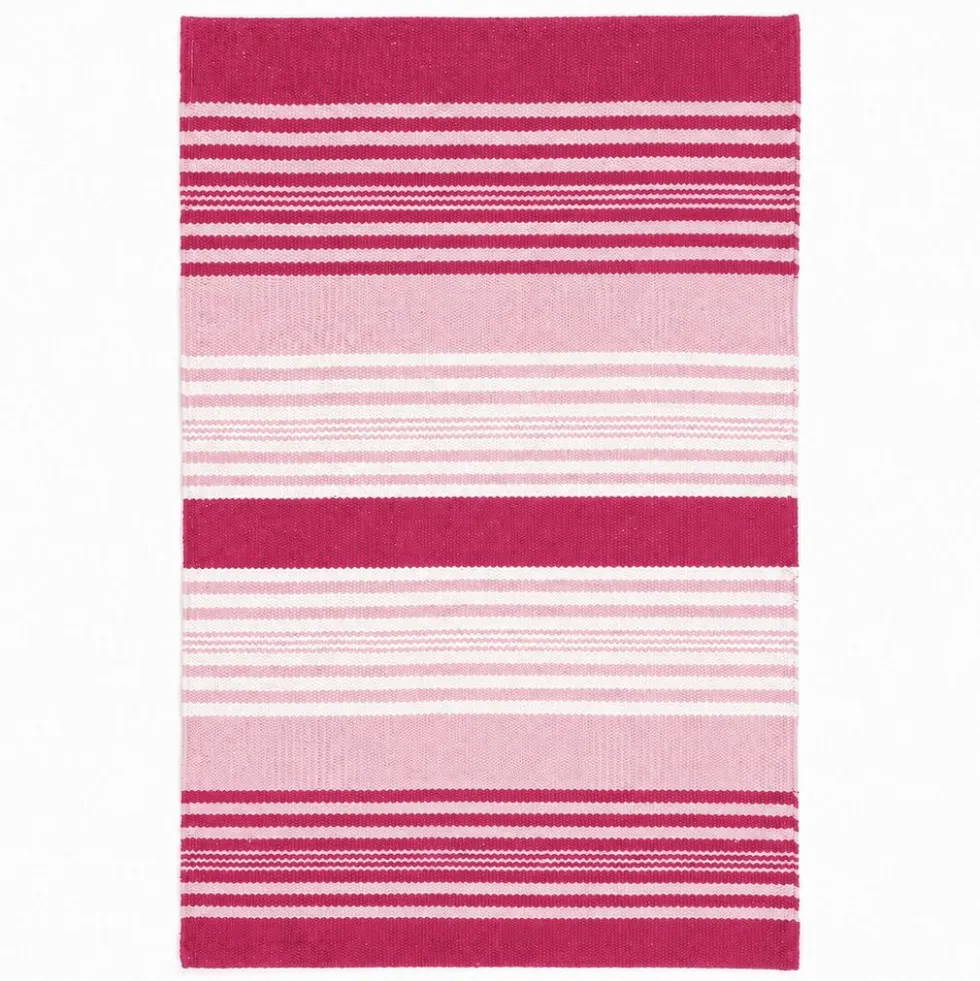 Tappeto antiscivolo Delfi cordura Rosa 50x80
