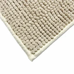 Tappeto antiscivolo Soffy Crema 60 x 110