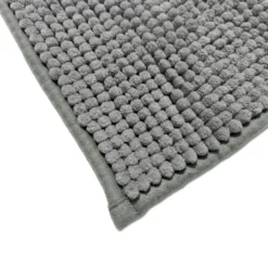 Tappeto antiscivolo Soffy Grigio perla 50 x 80