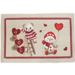 Tappeto antiscivolo Teddy 50 x 80
