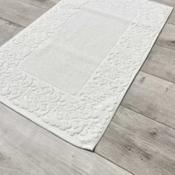 Tappeto barocco bianco 60 x 90