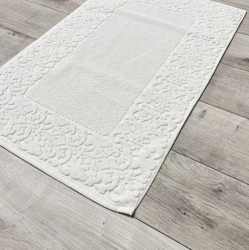 Tappeto barocco bianco 60 x 90