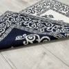 Tappeto barocco doubleface blu 60 x 120