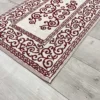 Tappeto barocco doubleface bordeaux 60 x 90