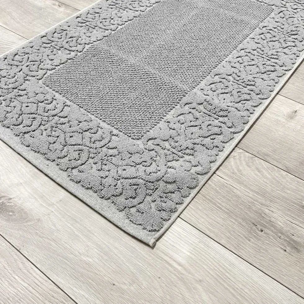 Tappeto barocco grigio 60 x 90