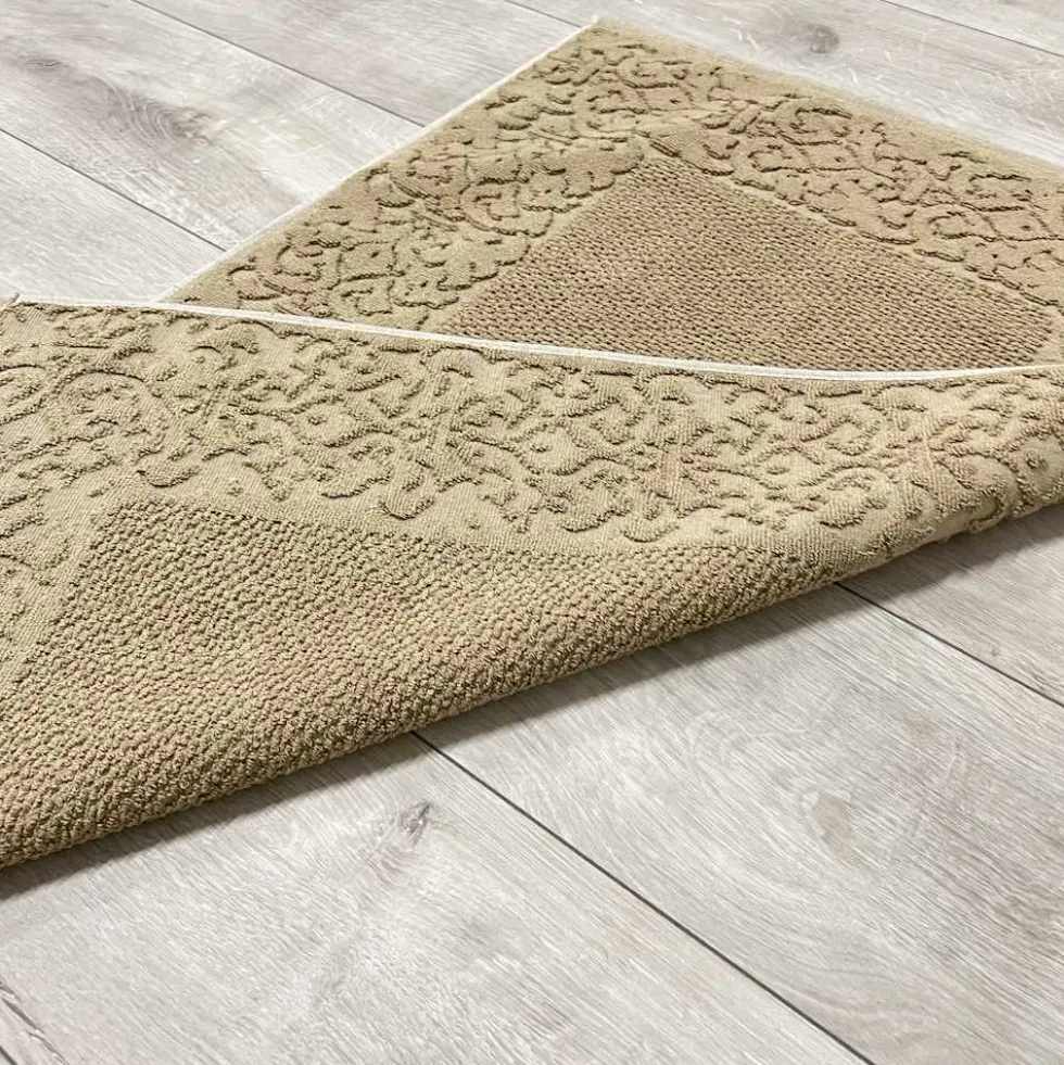 Tappeto barocco marrone 60 x 90