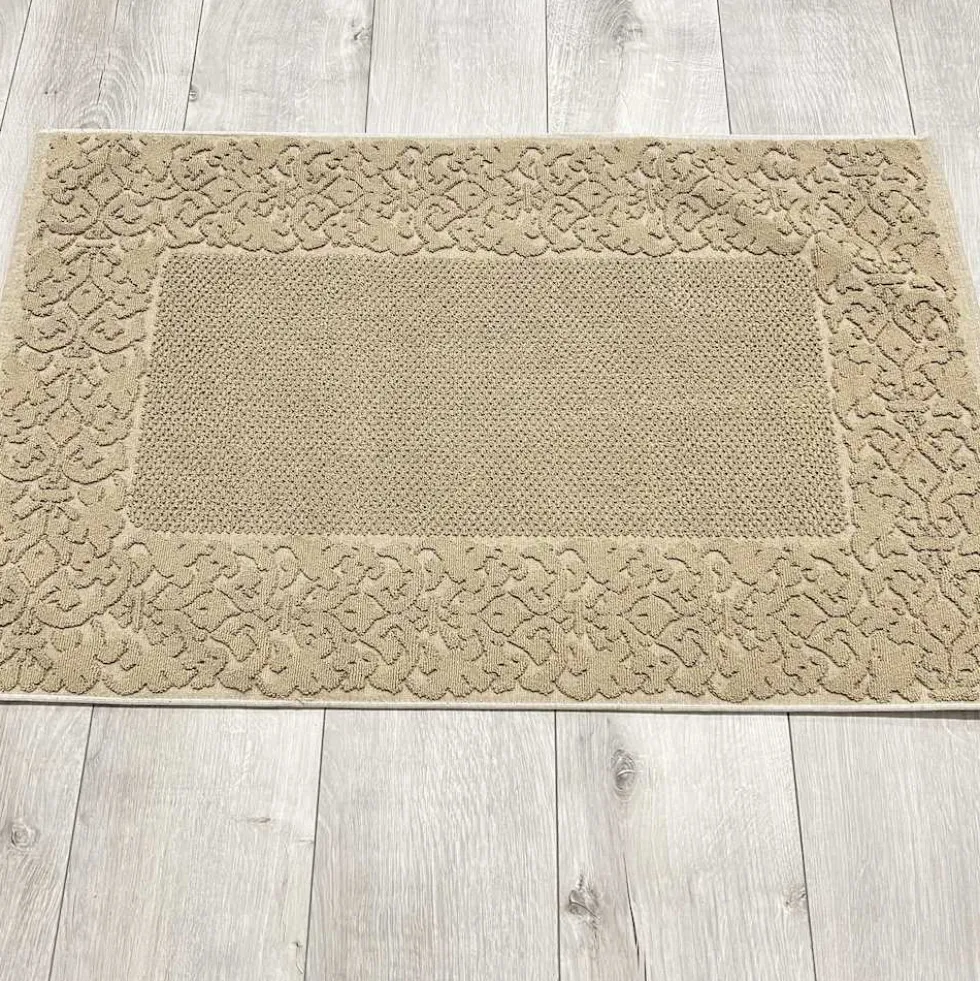 Tappeto barocco marrone 60 x 90